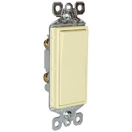 Decorator Light Switch, Single-Pole 15A 120/277V, Ivory Online