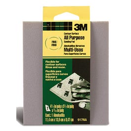 Contour Surface Sanding Sponge, Fine, 4.5 x 5.5 x 3/16-In. Online Hot Sale