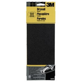 Drywall Sandpaper, Medium, 4-3/8 x 11-In., 5-Pk. Fashion