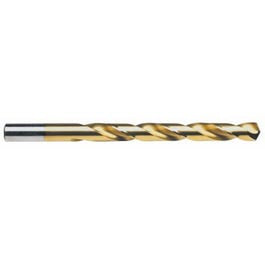 Drill Bit, Titanium, Jobber Length, 3/8-In. Online Sale