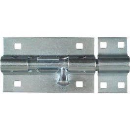Door Barrel Bolt, Heavy-Duty, Zinc, 5-In. on Sale