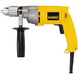 Drill, Variable-Speed Reversing, With 1/2-In. Chuck, 7.8-Amp, 0-600 RPM Supply