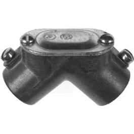 Electrical Metallic Tubing Corner Pull Elbow, Set Screw, Thinwall Conduit, 0.5-In. Online Sale