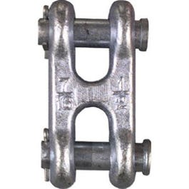 Double Clevis Connecting Link, Zinc, 1/2-In. on Sale