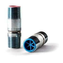 Dielectric Water Heater Heat Traps, 3/4 NPT x 3/4 NPT x 3-In., 2-Pk. Online