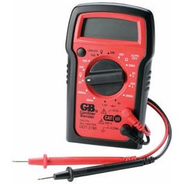 Digital Multimeter, Manual Ranging, 4 Functions Discount