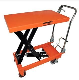 Double Scissors 770 lb Hydraulic Lift Table Hot on Sale