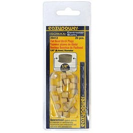 Dowel Plug, Flat Head, 1/4-In., 20-Pk. Sale