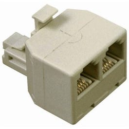 Duplex Modular Jack, Ivory Online Hot Sale