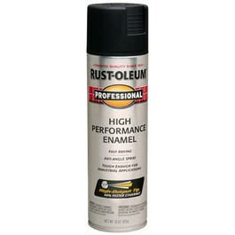 Fast Dry Professional Spray Enamel, Flat Black, 15-oz. Fashion