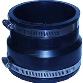 Flexible Coupling, Corrugated ADS to PVC Pipe,  4 x 4-In. Sale