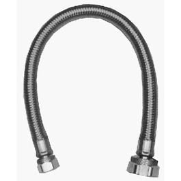 Faucet Connector, Stainless Steel, 3/8 Compression x 1/2 FIP x 16-In. Online now