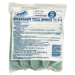 Evergreen Tree Spikes, 11-3-4, 5-Pk. Online now