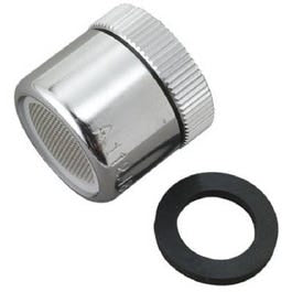 Faucet Aerator Fits Chicago Faucet With Outside Thread, Female, Chrome, 13/16-In. x 24 Discount