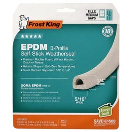Extreme Rubber Weatherseal, 5/16W x 1/4-In. T x 17-Ft. Online Hot Sale