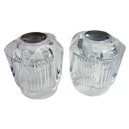 Fit-All Tub/Shower Handle Pair, Clear Online
