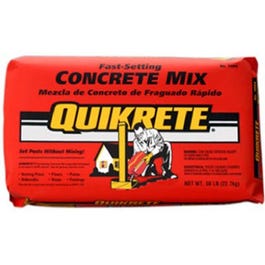 Fast-Setting Concrete Mix, 50-Lb. Hot on Sale