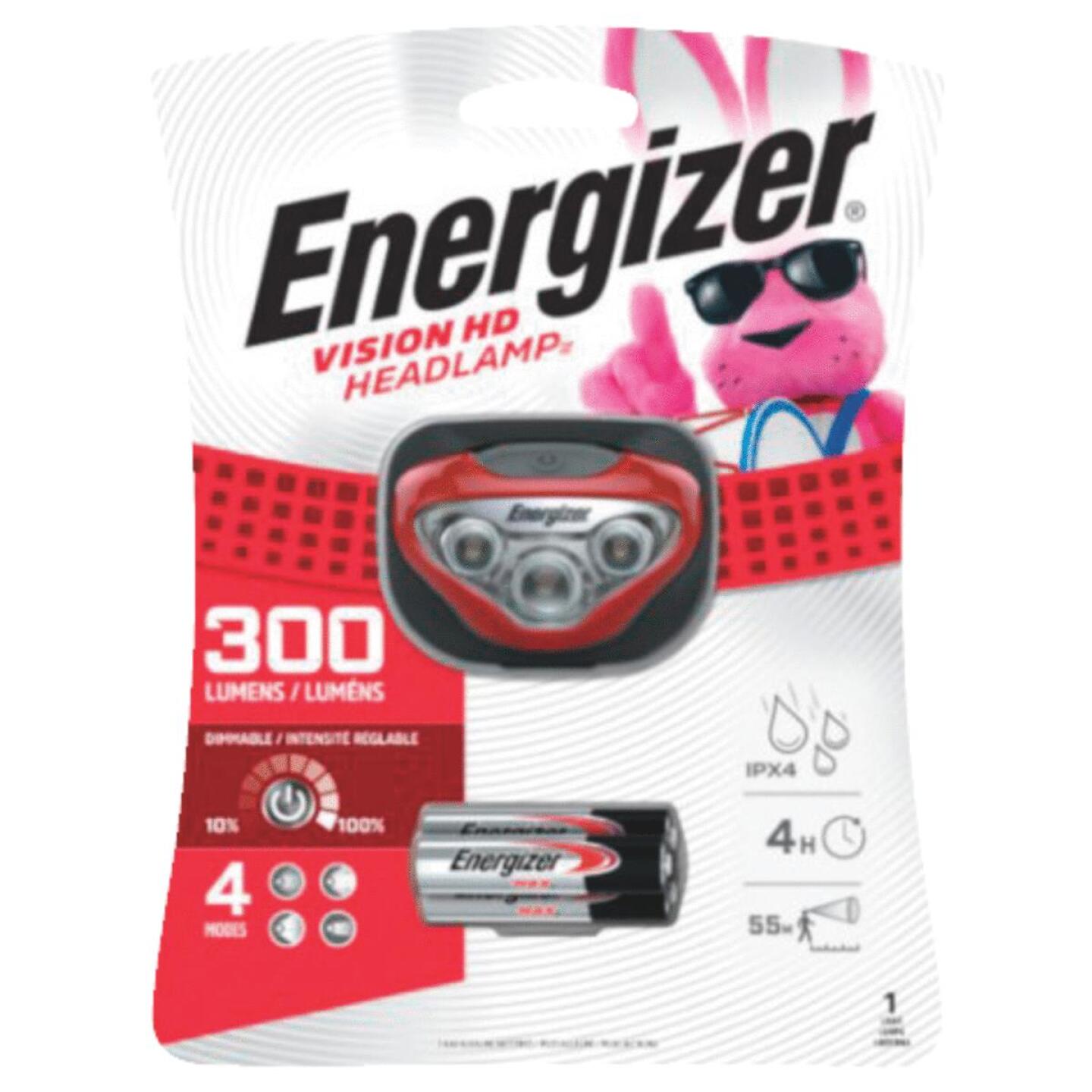 Energizer Vision HD 300 Lm. LED 3AAA Headlamp Hot on Sale