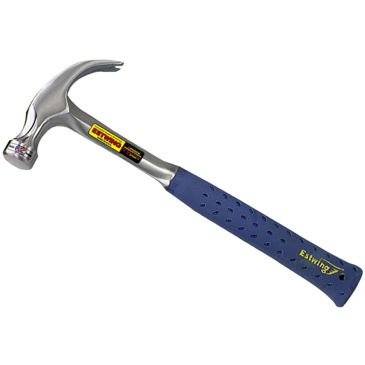 Estwing 16 Oz. Smooth-Face Curved Claw Hammer with Nylon-Covered Steel Handle Online Sale