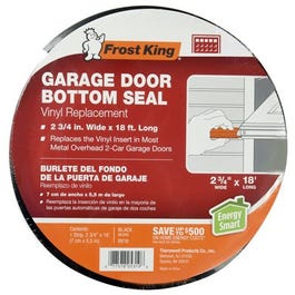 Garage Door Bottom Weather Seal, 2.75-In. x 18-Ft. Supply