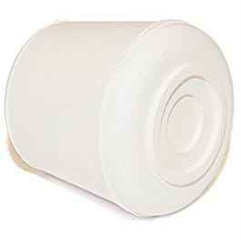 Furniture Leg Tip, Off White Rubber, 7/8-In., 4-Pk. Sale