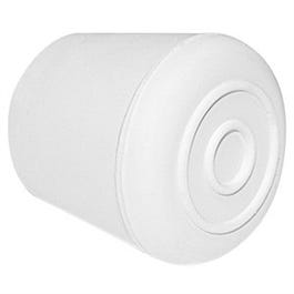 Furniture Leg Tip, Off White Rubber, 1-1/8-In. Discount