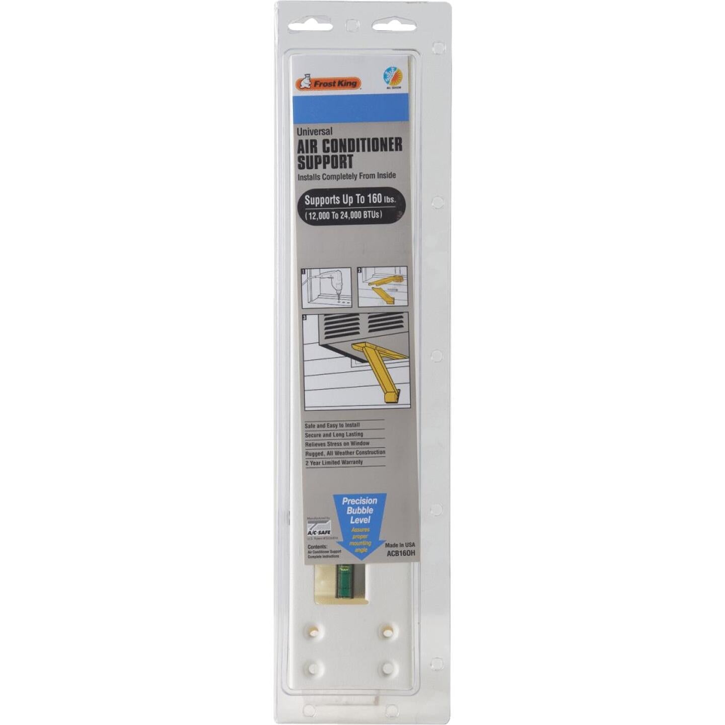 Frost King Heavy-Duty 160 Lb. Load Rating Air Conditioner Support Online now