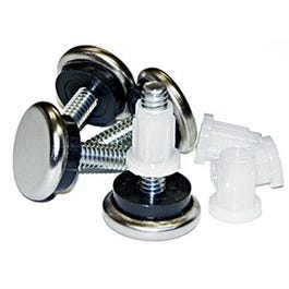 Furniture Leveling Glides, Cushioned, Adjustable, 15/16-In., 4-Pk. Discount