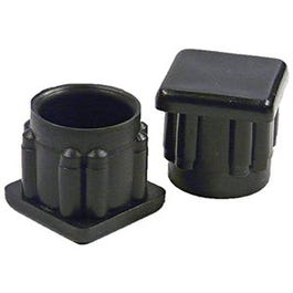 Furniture Glide, Internal, Square Plastic, 3/4-In. ID, 4-Pk. Sale