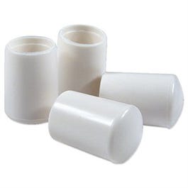 Furniture Leg Tip, White Vinyl, 7/8-In., 4-Pk. Online Hot Sale