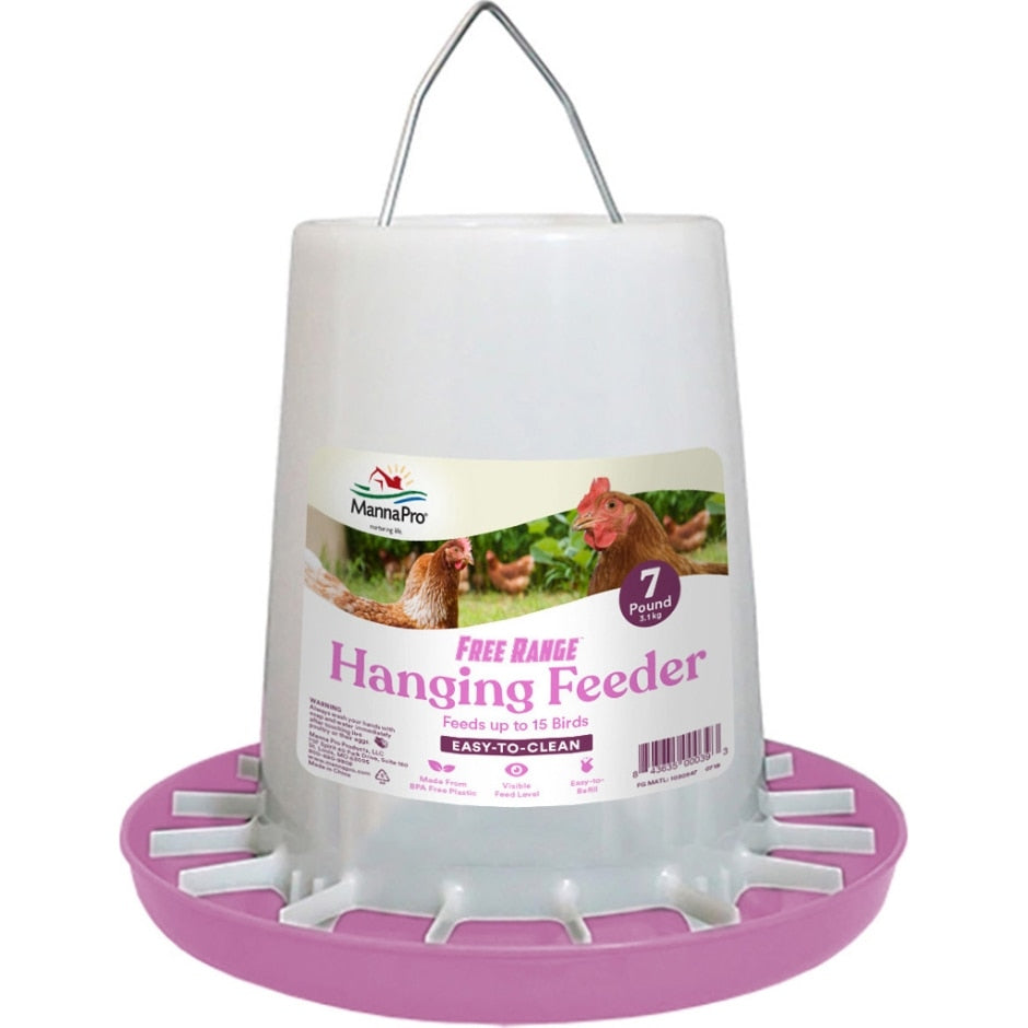 FREE RANGE PLASTIC HANGING POULTRY FEEDER Supply
