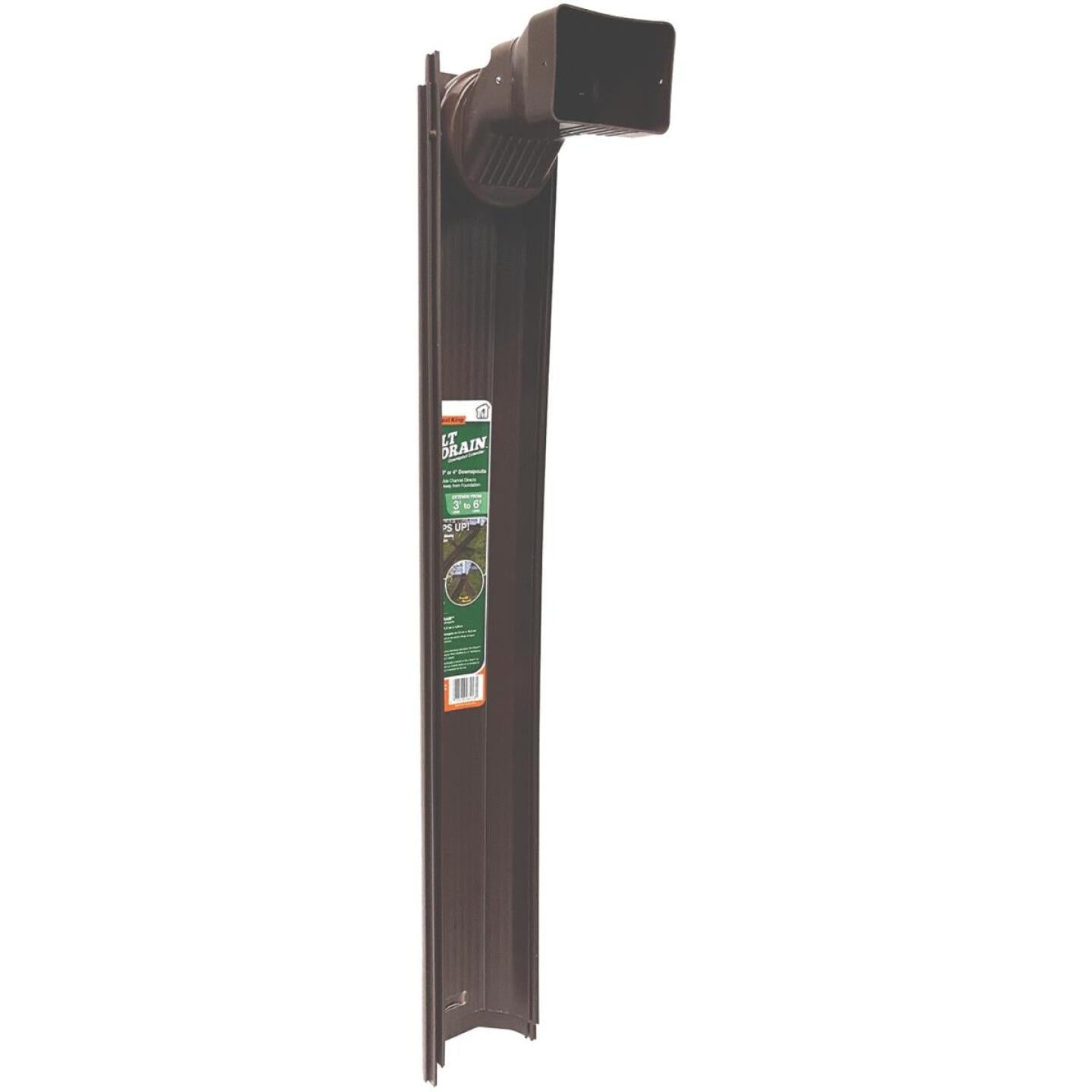 Frost King 6 Ft. Brown Tilt ‘N Drain Adjustable Downspout Extender Online
