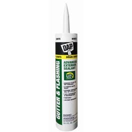 Gutter & Flashing Advanced Formula Sealant, White, 10.1-oz. Online Sale