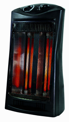 Geneva Industrial Group Quartz Infrared Tower Heater Thermostat (Black) Online Sale