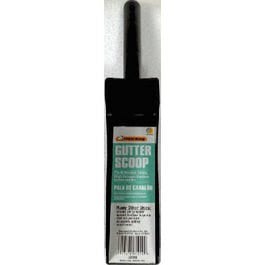 Gutter Scoop, Black, Plastic, 2-1/2-In. Discount