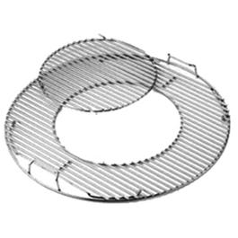 Gourmet Barbeque System Grate Set For 22-In. Weber Charcoal Grills Supply