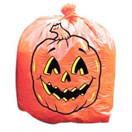 Halloween Pumpkin Lawn Bag, 36 x 48-In. Online now