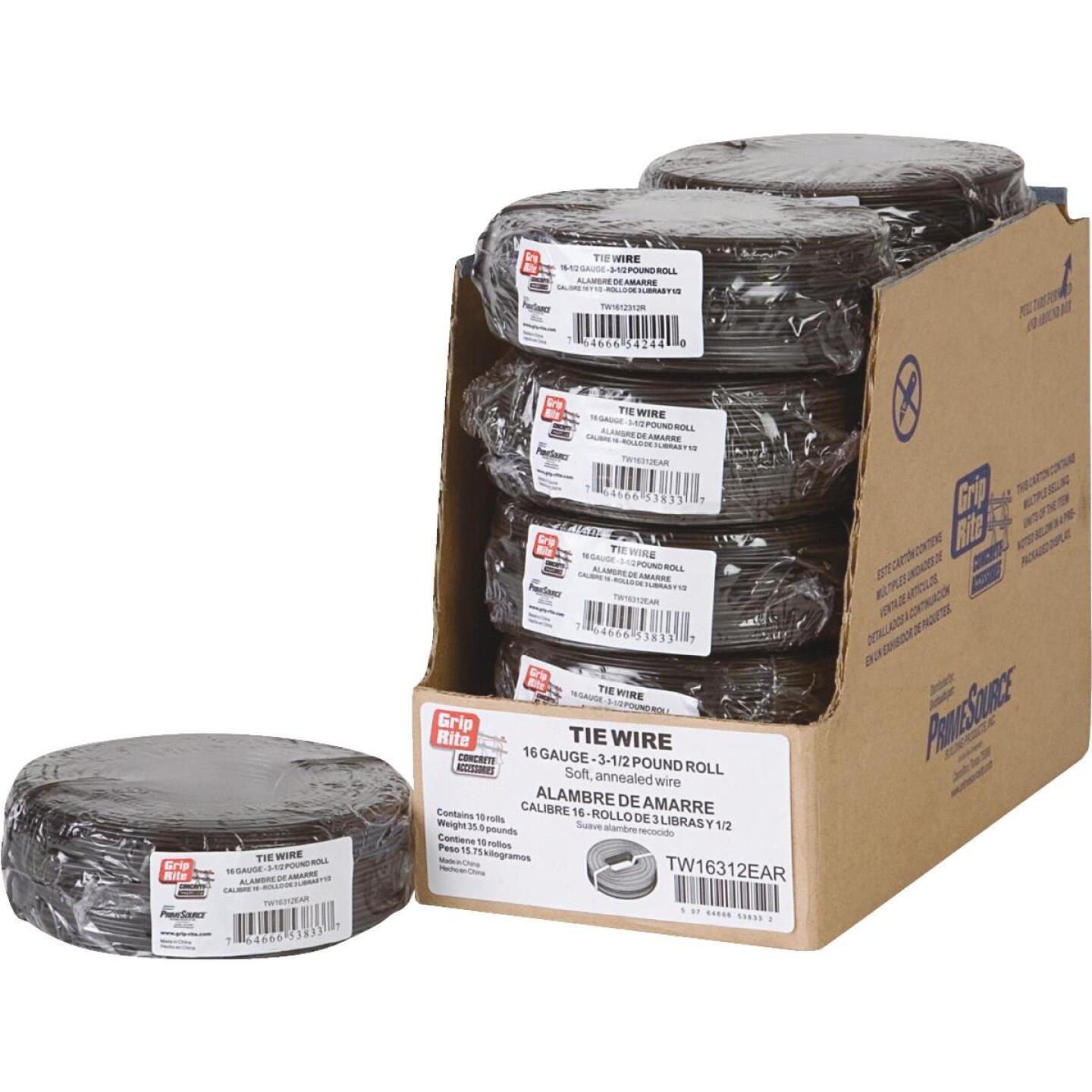 Grip-Rite 16 Ga. 3.5 Lb. Wire Rebar Tiewire (Retail Pack) Fashion