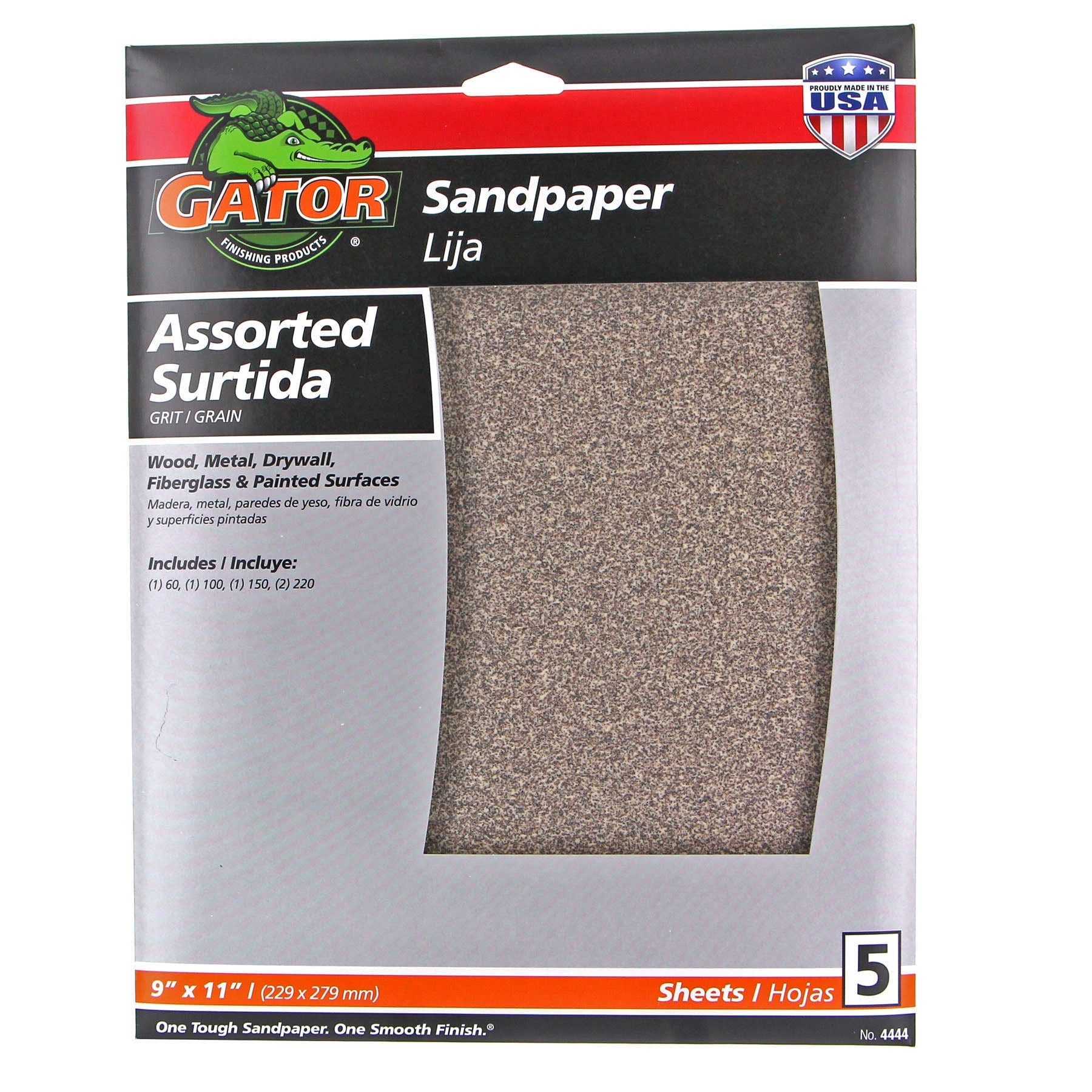 Gator’s multi-purpose aluminum oxide sandpaper on Sale