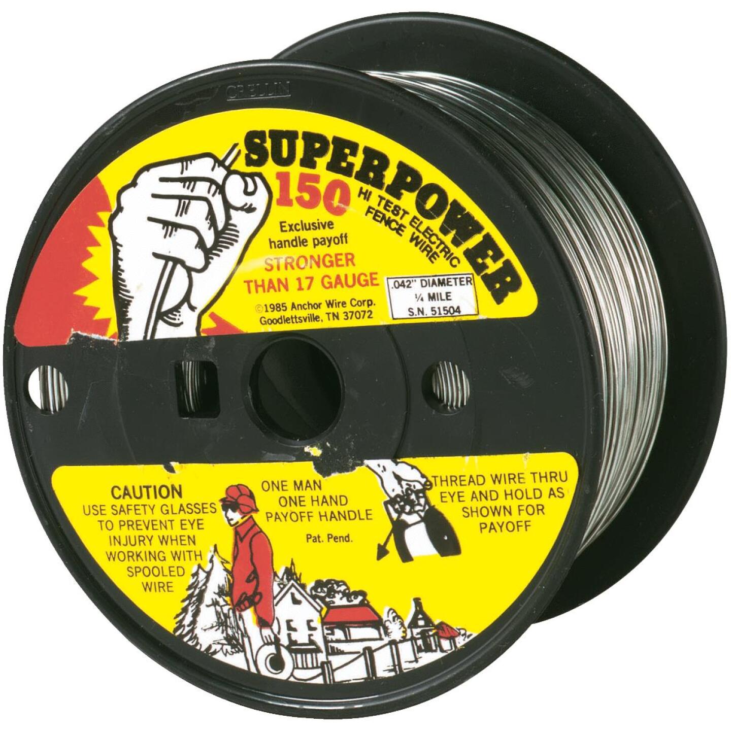 Hillman Anchor Wire 1/4-Mile x 17 Ga. Steel Electric Fence Wire on Sale