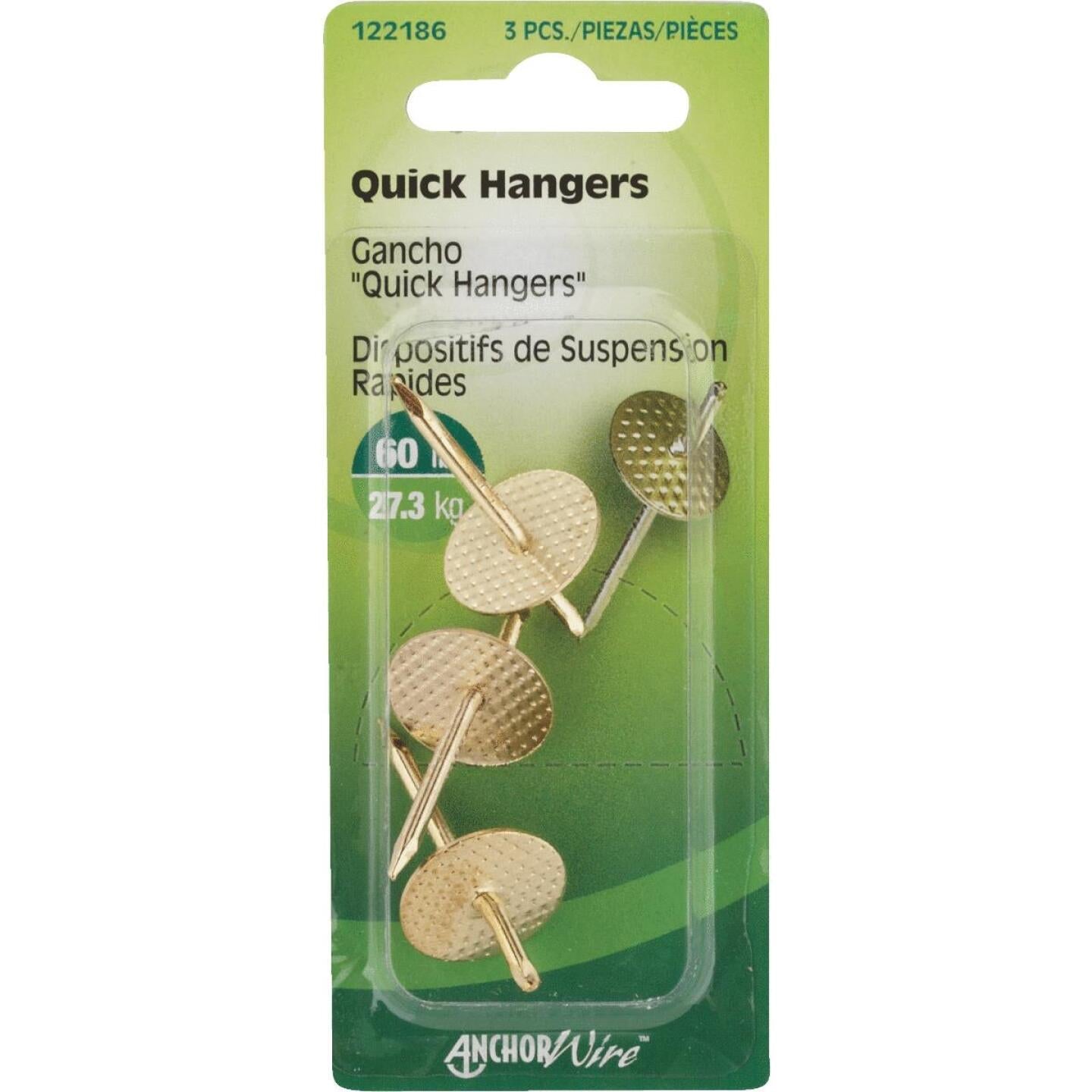 Hillman 60 Lb. Capacity Anchor Wire E-Z Hanger (5 Count) Fashion
