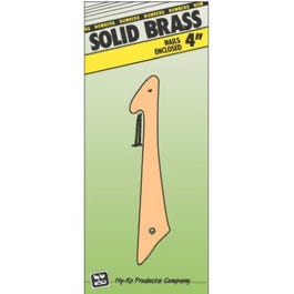 House Address Number “1”, Brass, 4-In. Sale