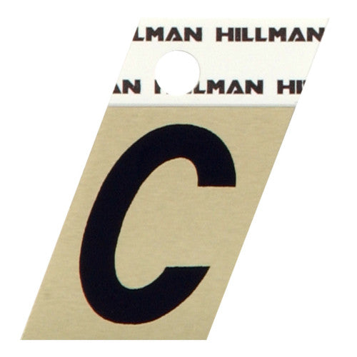 Hillman Adhesive Angle-Cut Letter C Online now
