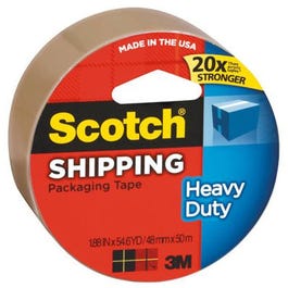 Heavy-Duty Packaging Tape, Tan, 2-In. x 60-Yard Sale