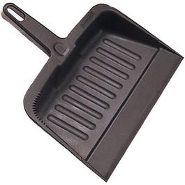 Heavy Duty Dust Pan, Charcoal, Commercial Grade, 8.125 x 12.25 x 13.25-In. Online now