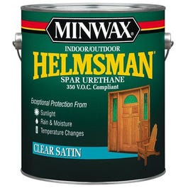 Helmsman Spar Urethane, Indoor/Outdoor, Satin, 1-Gal. Fashion