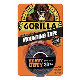 Heavy Duty Mounting Tape, Black, 1 x 60-In. Hot on Sale