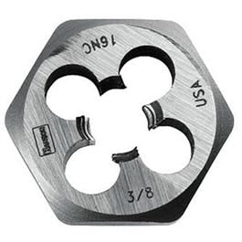 Hexagon Fractional Die, National Coarse, 3/8-In. x 16 Sale