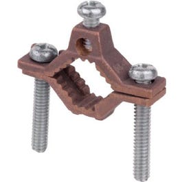Heavy Duty Ground Clamp, Brass, 0.5 – 1-In. on Sale
