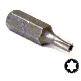 Isomax Tee*Star Insert Bit, T15 Security Torx, 1-In. Hot on Sale